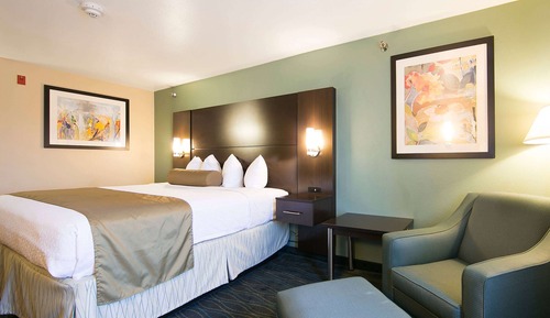 Habitación, 1 cama de matrimonio grande, no fumadores (Mobility, Tub w/ Grab Bars)