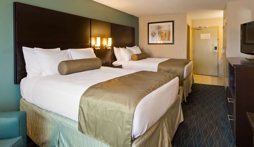 Habitación, 2 camas de matrimonio, no fumadores