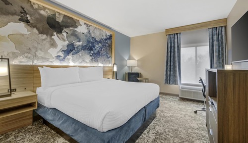 Habitación estándar, 1 cama de matrimonio grande, no fumadores, frigorífico y microondas