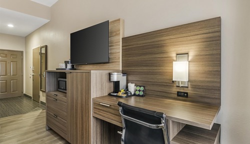 Habitación estándar, 2 camas de matrimonio, accesible para personas con discapacidad, no fumadores