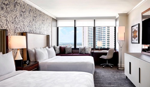 Deluxe Guest Room, 2 Queen, French Quarter View