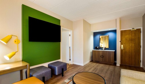 Suite, 1 cama de matrimonio grande, accesible para personas con discapacidad (Hearing One Bedroom)