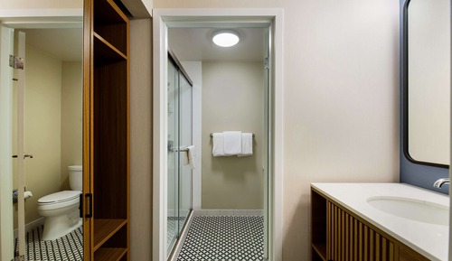 Habitación Deluxe, 1 cama de matrimonio grande con sofá cama