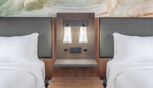 Habitación, 2 camas de matrimonio, no fumadores