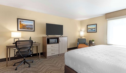 Habitación estándar, 1 cama de matrimonio grande, no fumadores, frigorífico y microondas