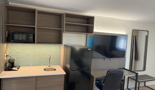 Habitación, 2 camas de matrimonio, accesible en silla de ruedas, no fumadores (Roll-in Shower)