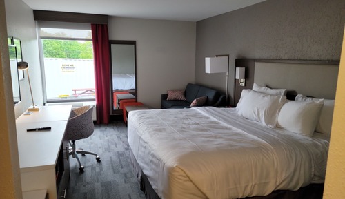 Suite, 1 cama de matrimonio grande con sofá cama, no fumadores