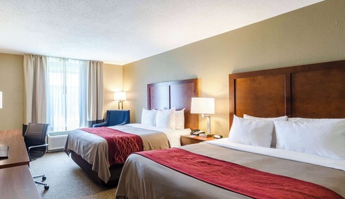 Habitación estándar, 2 camas de matrimonio, no fumadores