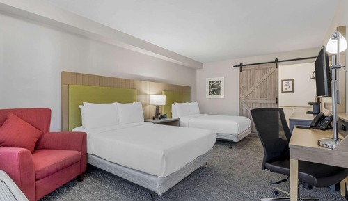 Habitación, 2 camas dobles, accesible para personas con discapacidad, no fumadores