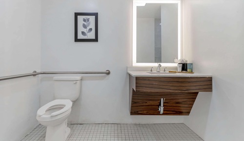 Habitación, 1 cama de matrimonio grande, accesible para personas con discapacidad, no fumadores