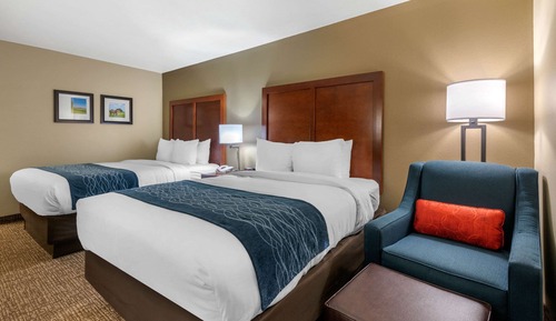 Habitación estándar, 2 camas de matrimonio, no fumadores