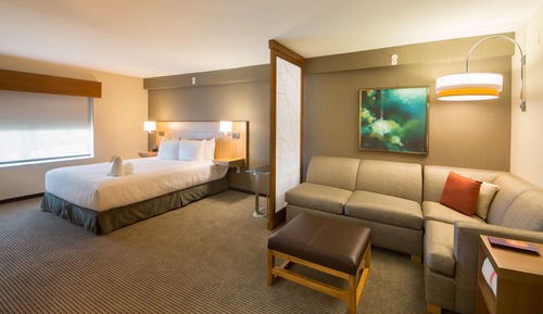 Habitación, 1 cama de matrimonio grande con sofá cama, accesible para personas con discapacidad