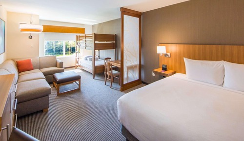 Habitación familiar, 1 cama de matrimonio grande con sofá cama