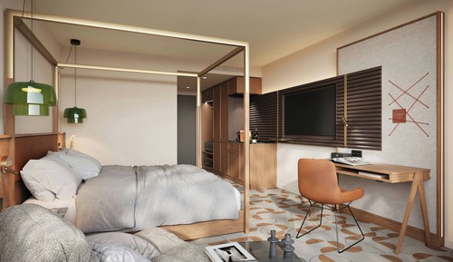 Habitación Confort, 1 cama doble, no fumadores, vistas al jardín (Balcony)