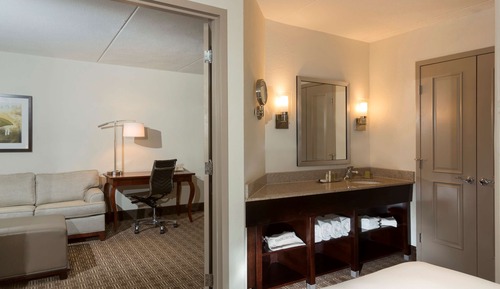 Suite estándar, 1 cama de matrimonio grande con sofá cama