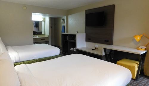 Habitación estándar, 2 camas de matrimonio, no fumadores