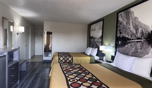 Habitación estándar, 2 camas de matrimonio, fumadores