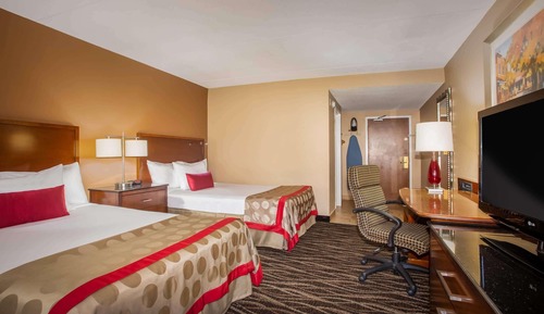 Habitación, 2 camas dobles, accesible para personas con discapacidad, no fumadores