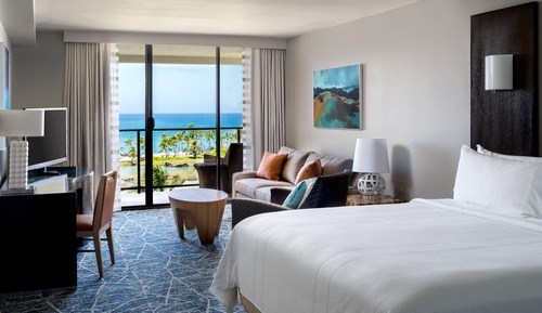 Habitación, 1 cama de matrimonio grande, balcón, vistas al mar