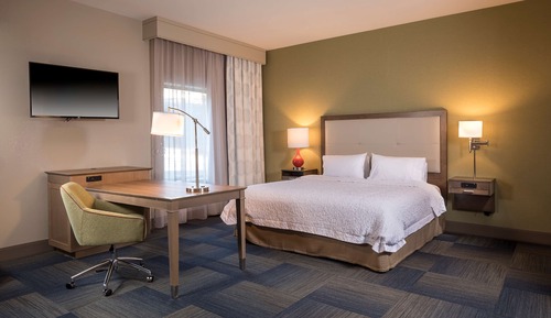 Estudio, 1 cama de matrimonio grande, accesible para personas con discapacidad (Roll-in Shower)