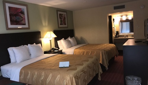 Habitación estándar, 2 camas de matrimonio, no fumadores