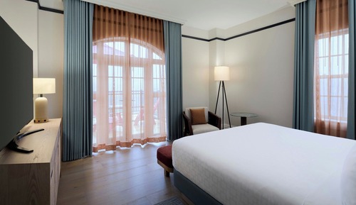 Habitación, 1 cama de matrimonio, no fumadores, vistas al jardín (Patio)