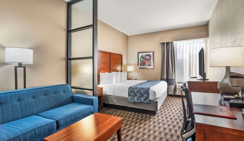 Suite, 1 cama de matrimonio con sofá cama, frigorífico y microondas (with Sofabed)