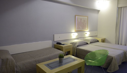 Habitación Confort, 3 camas individuales, no fumadores, frigorífico