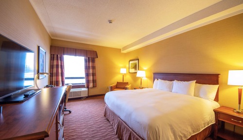 Habitación estándar, 1 cama de matrimonio grande, no fumadores, frigorífico (Walk-in Shower)