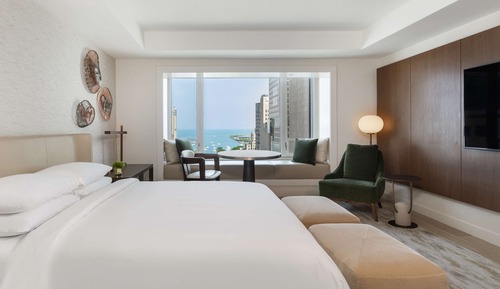 Habitación Deluxe, 1 cama de matrimonio grande, vistas al lago