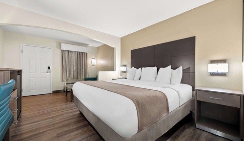 Habitación estándar, 1 cama de matrimonio grande, fumadores (with Single Sofabed)