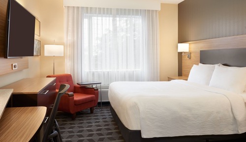 Estudio, 1 cama de matrimonio grande