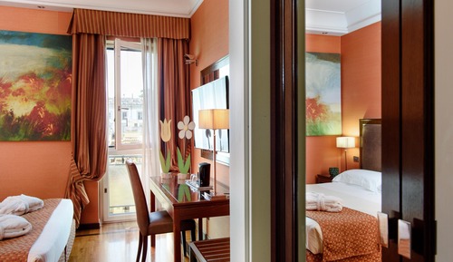 Habitación doble, vistas a la ciudad