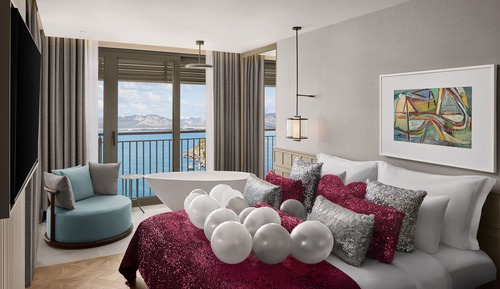 Suite de luna de miel, vistas al mar