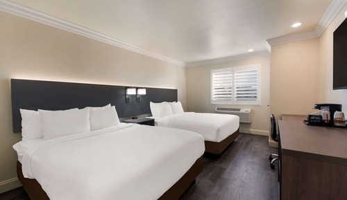 Habitación, 2 camas de matrimonio, no fumadores