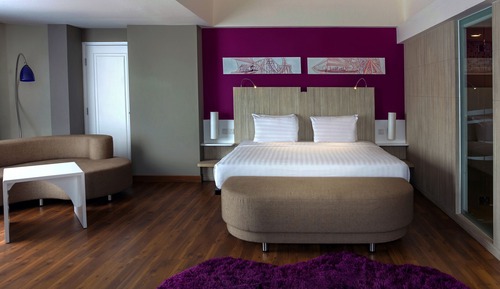 Habitación ejecutiva, 1 cama de matrimonio grande, vistas al mar