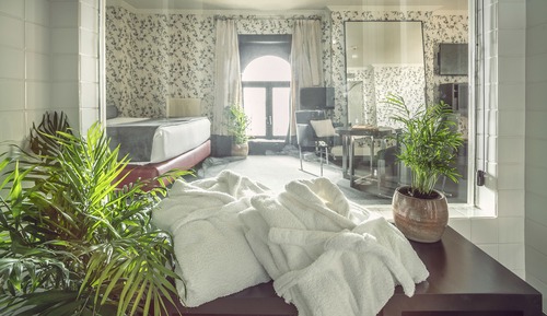 Habitación estándar doble, vistas al jardín
