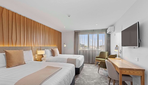 Habitación, 2 camas dobles, no fumadores (Upgrade)