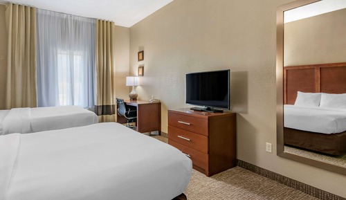 Habitación, 2 camas de matrimonio, accesible para personas con discapacidad, no fumadores