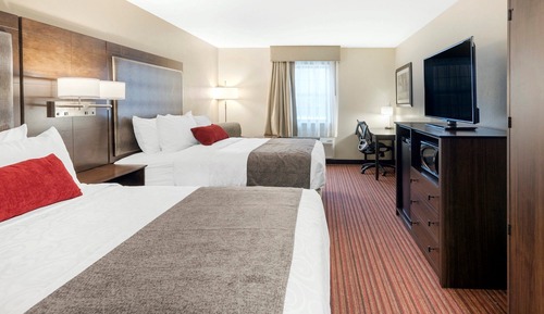 Habitación, 2 camas de matrimonio, no fumadores