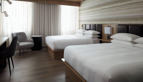 Habitación, 2 camas de matrimonio, no fumadores