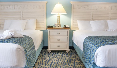 Habitación, 2 camas de matrimonio, accesible para personas con discapacidad (No View)