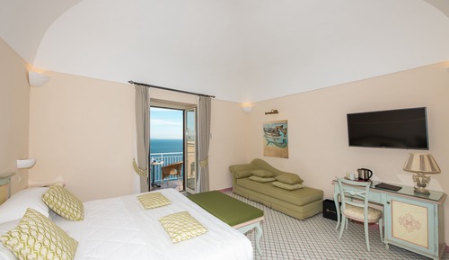 Habitación Deluxe con 1 cama doble o 2 individuales, vistas al mar