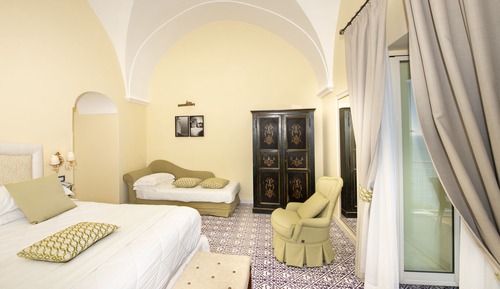 Habitación cuádruple Deluxe, vistas al mar