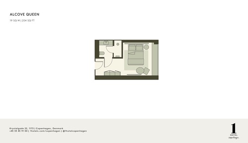 Habitación, 1 cama de matrimonio (Alcove)