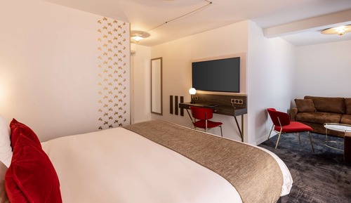 Habitación superior, 1 cama de matrimonio grande, no fumadores (Sofabed is a double bed)