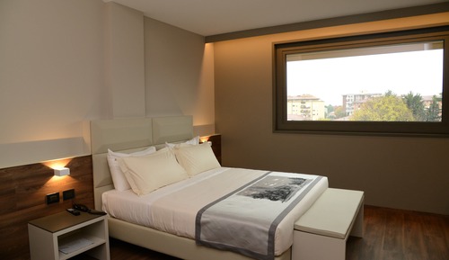 Habitación superior, varias camas