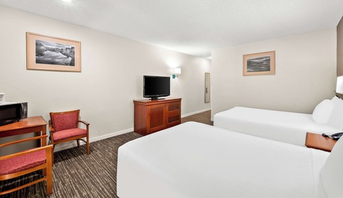 Habitación estándar, 2 camas dobles, accesible para personas con discapacidad (Walk-in Shower)