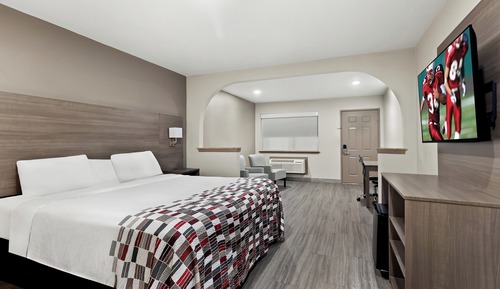 Habitación superior, 1 cama de matrimonio grande, no fumadores, bañera de hidromasaje