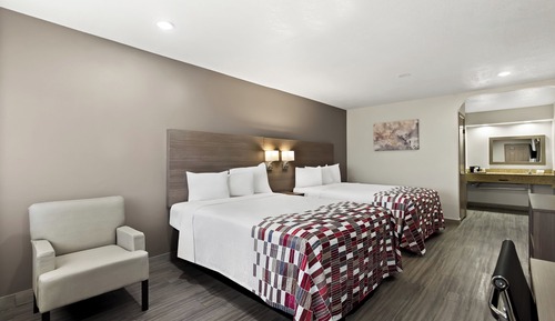 Habitación Deluxe, 2 camas de matrimonio, accesible para personas con discapacidad, no fumadores